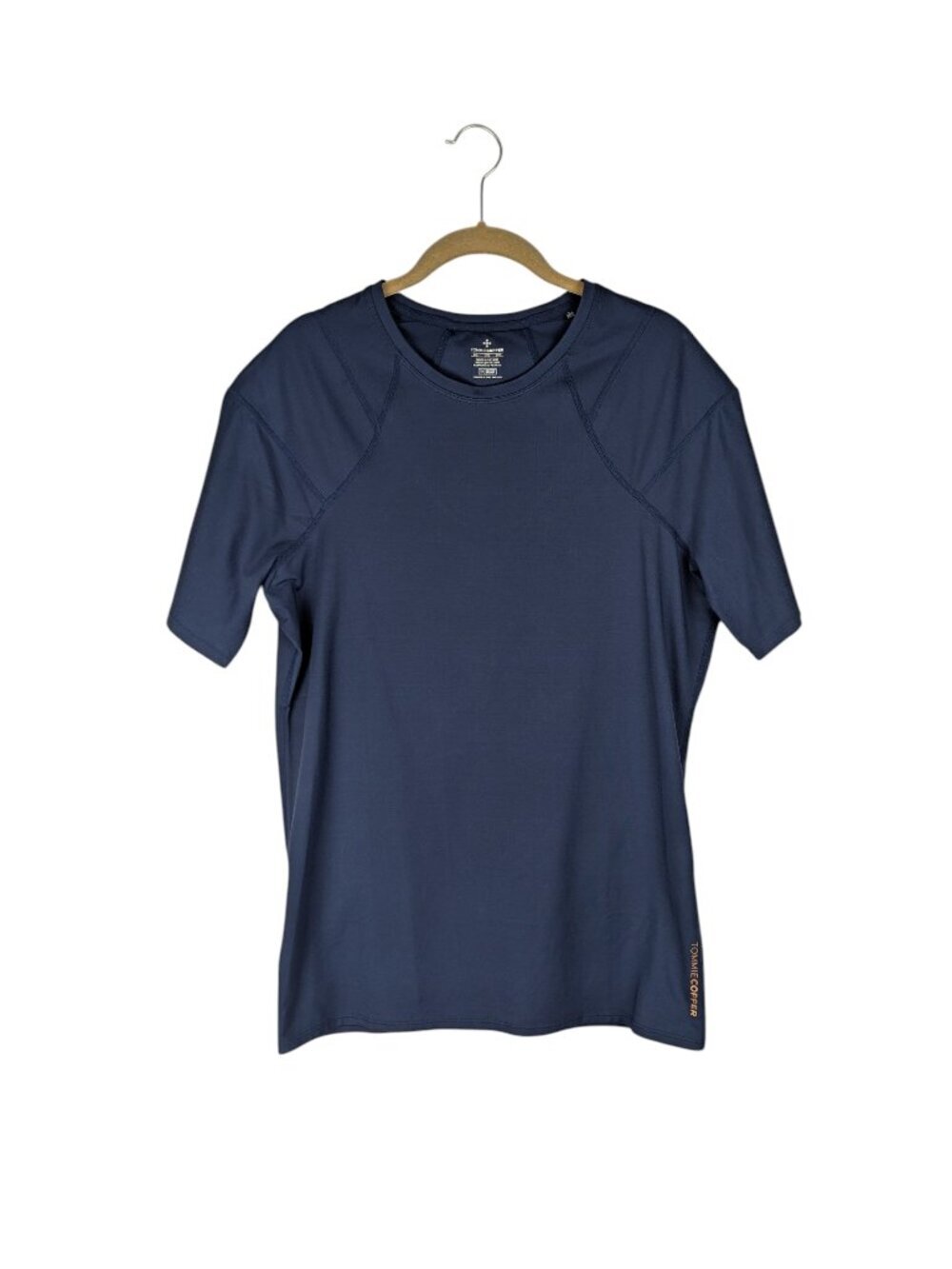 Tommie Copper Short Sleeve Shoulder Support Shirt Navy Blue 0873MR Mens 2XL